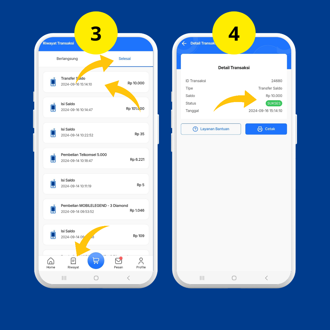 Fitur Layanan Transfer DIGIPULSA dan Cara Menggunakannya
