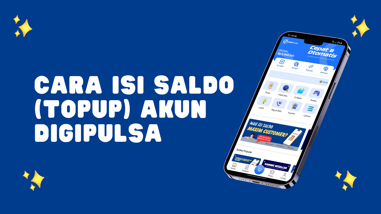 Cara Mudah Isi Saldo Akun DIGIPULSA: Panduan Lengkap untuk Pengguna