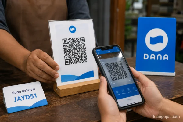 Cara Daftar QRIS DANA Bisnis Merchant Oktober 2026 dengan Kode Referral JAYD51