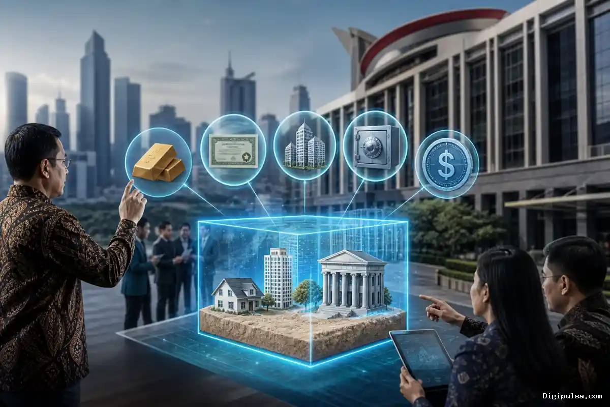 OJK Uji Tokenisasi Emas dan Stablecoin lewat Regulatory Sandbox