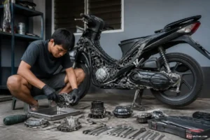 Risiko Sering Bongkar Pasang Komponen Motor di Rumah