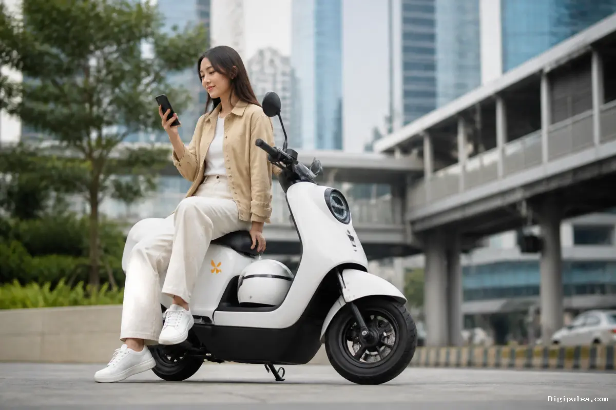 Yadea Ova Mini Bawa Fitur Pintar untuk Mobilitas Harian