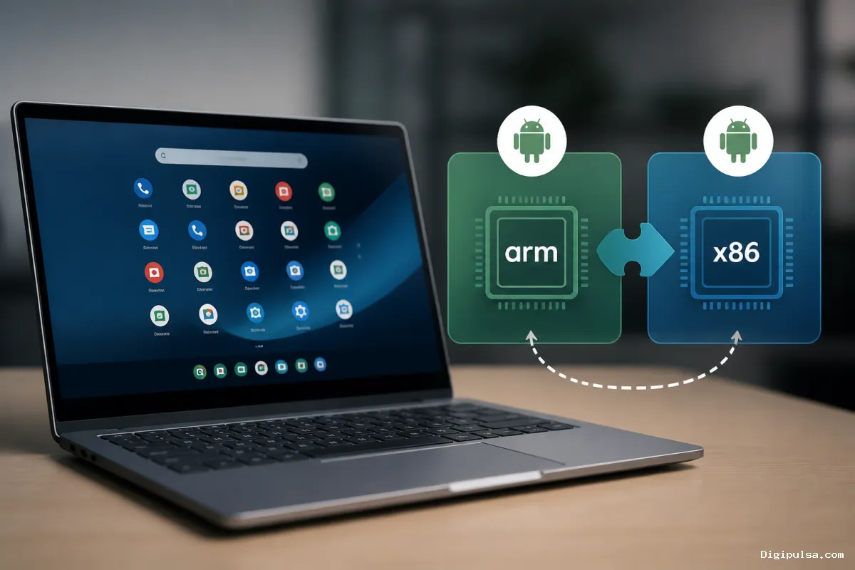 Google Benahi Kompatibilitas Aplikasi Android di Chromebook Intel