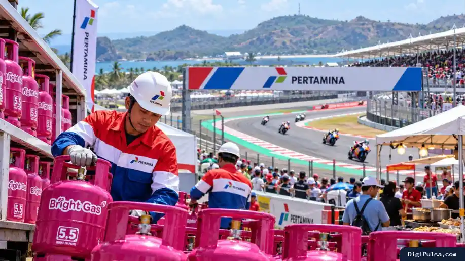 Pertamina Tingkatkan Pasokan LPG hingga 200% di Mandalika Selama MotoGP 2026